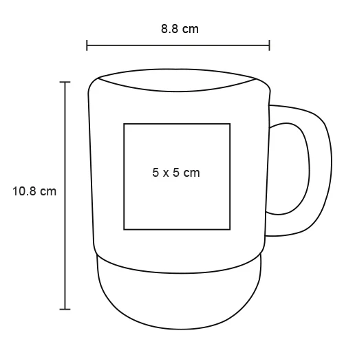 ho-142-extra Menta – Taza De Cerámica