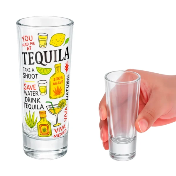 Winky – Tequilero De Vidrío Sublimable