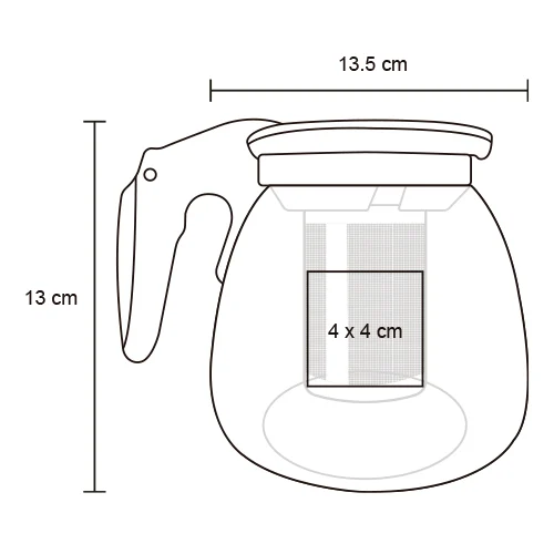 ho-148-extra Wand – Cafetera De Cristal