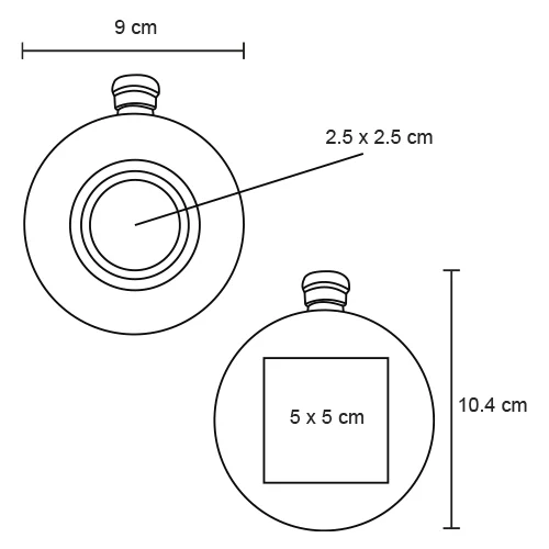 Farolito – Licorera De 5 Oz