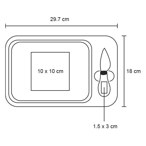 Mozarella – Tabla De Quesos Rectangular