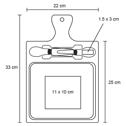 ho-168-extra Feta – Tabla De Quesos Rectangular