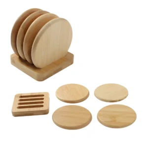 Porso – Set De 4 Porta Vasos Circulares