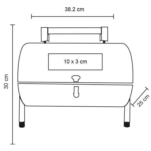 Brasar – Asador Portatil
