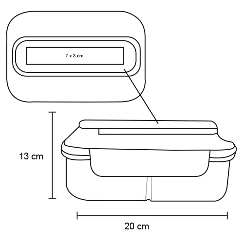 ho-184-extra Doro – Contenedor De Alimentos