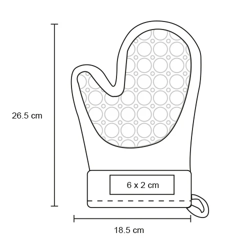ho-200-extra Sapore – Guante De Cocina De Silicón