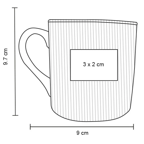 Tokai – Taza De Ceramica Corrugada
