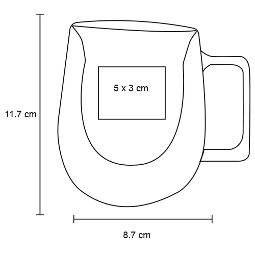 Bruna – Taza De Vidrío