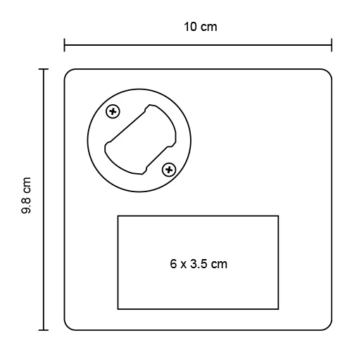 Duvel – Destapador Y Portavasos De Bambú