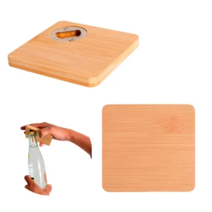 Duvel – Destapador Y Portavasos De Bambú