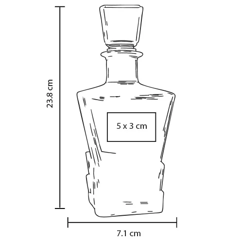 Ginebra – Licorera De Vidrio