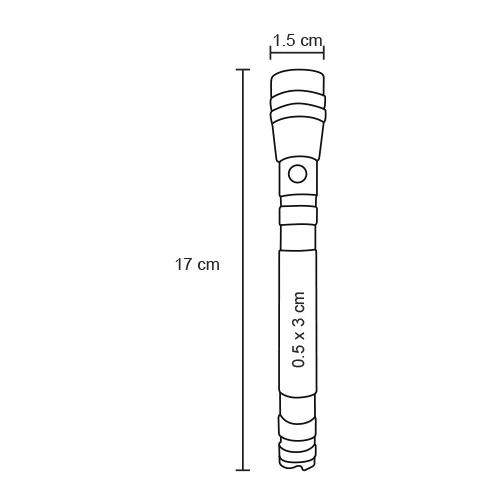 Lucerna – Linterna Metálica Teléscopica