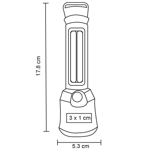 Stone – Lámpara Recargable De Luz Led