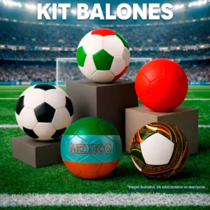 Kit Balones – Muestrario De Mundial