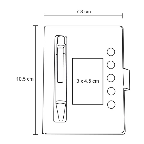 le-003-extra Forum – Mini Libreta De Papel Reciclado