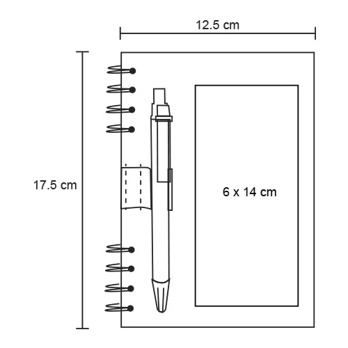 Ónix – Libreta De Papel Reciclado