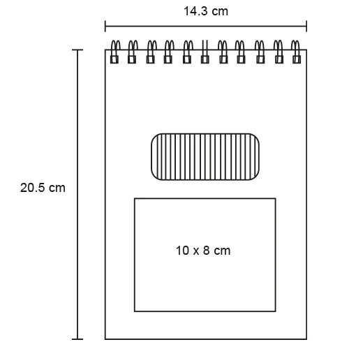 le-052-extra Fred – Libreta Ecológica De Pasta Gruesa Y