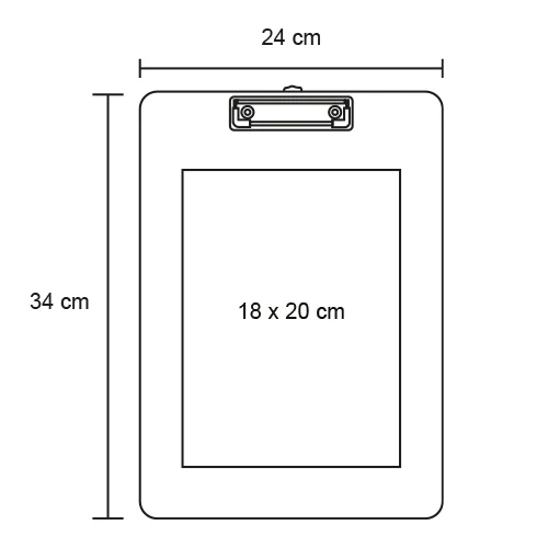 le-053-extra Daun – Tabla De Madera Sujeta Papel