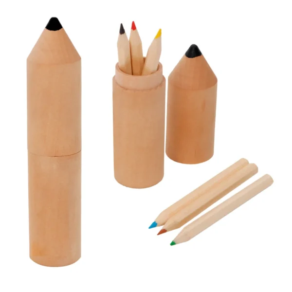 Trazo – Set Con Forma De Lapíz Y 6 Colores De