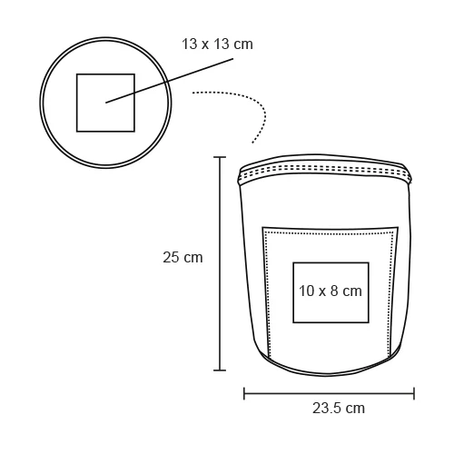 Rome – Hielera Circular De Poliéster