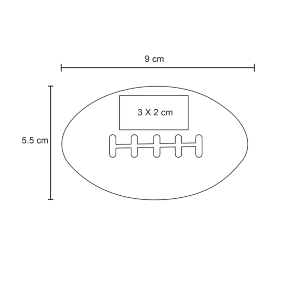 Americano – Pelota Antiestrés En Forma De Balón