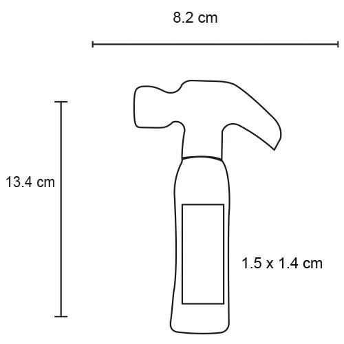 Travis – Martillo Antiestrés De Poliuretano