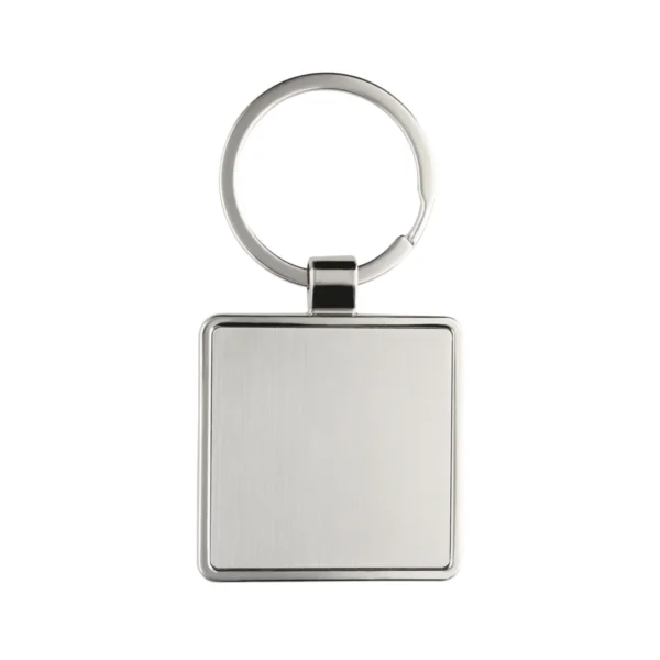 Melia – Llavero Metálico De Placa Solida En
