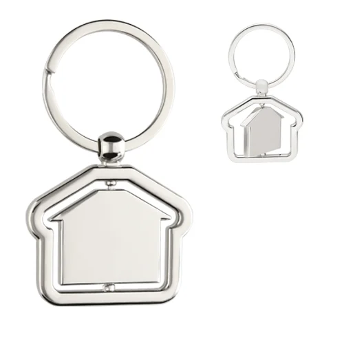 Lar – Llavero De Metal En Forma De Casa,