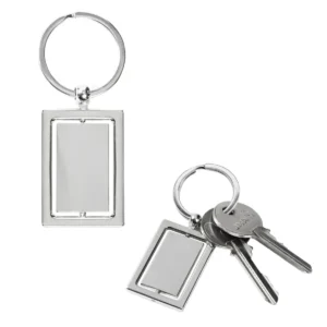Rech – Llavero Metálico De Forma Rectangular
