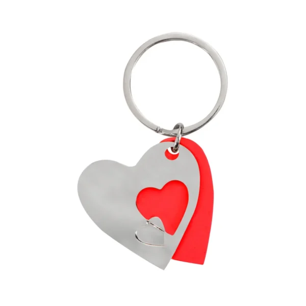 mk-059-main Soul – Llavero Metálico Doble En Forma De