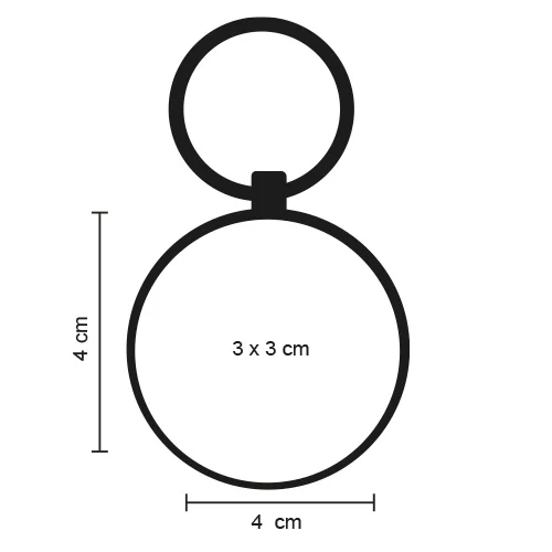 mk-064-extra Sorna – Llavero Circular Metalico