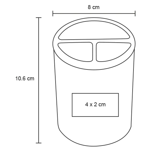 o-030-extra Zarata – Lapicero De Plástico Acabado Mate,