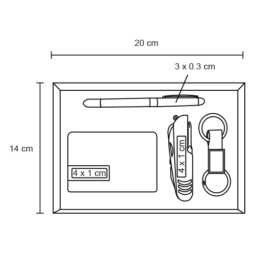 o-039-extra Boss – Set Ejecutivo Incluye: Llavero