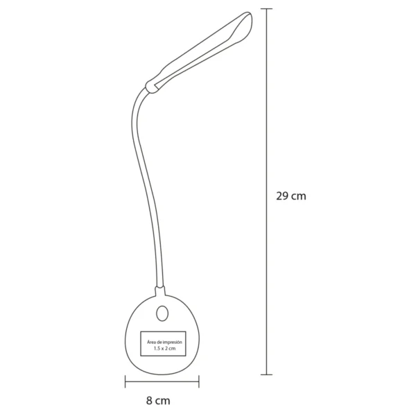 o-061-extra Lumiere – Lámpara De Escritorio
