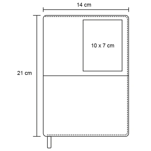 Bico – Libreta De Poliuretano Bicolor