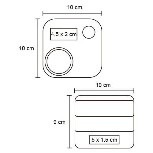 Zen – Organizador De Plástico