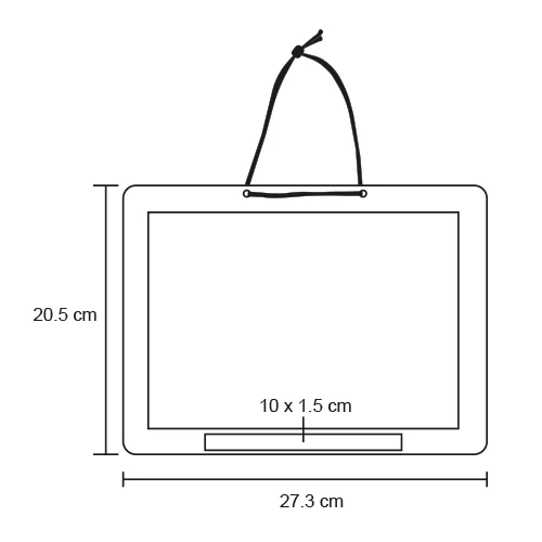 o-118-extra Tahta – Pizarrón De Doble Cara
