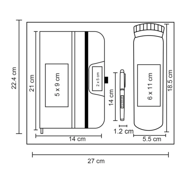 Sidwell – Set Ejecutivo Incluye: Libreta De