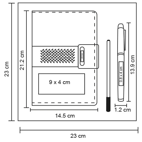 o-139-extra Pirson – Set Ejecutivo Incluye: Libreta,