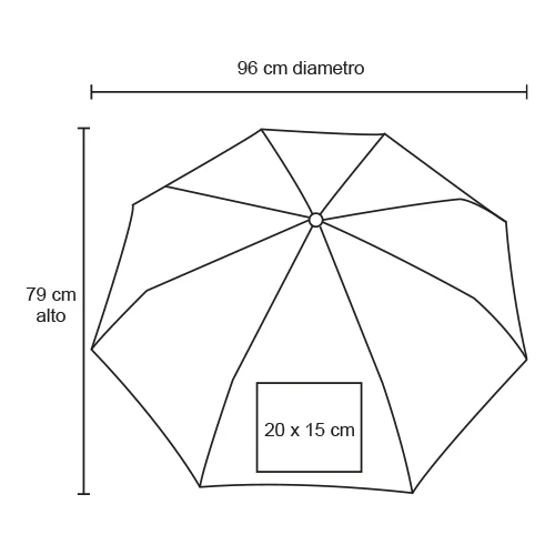 Kuali – Paraguas De Apertura Automática, 8