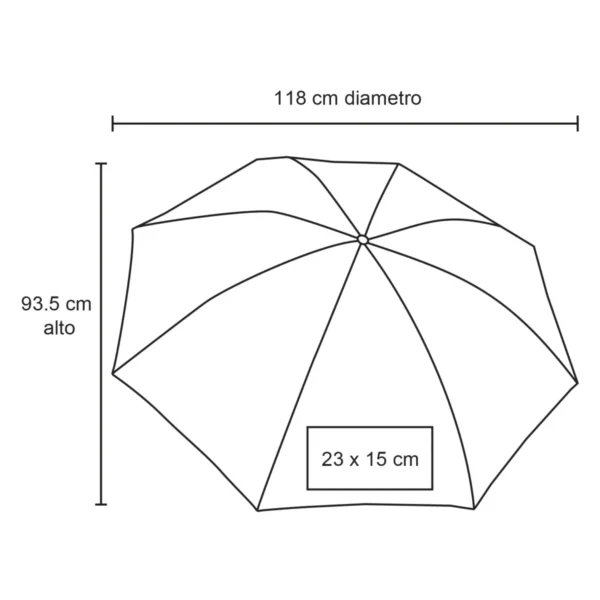 Arcus – Paraguas Impermeable De Apertura