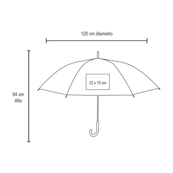 Zon – Paraguas De Pongee