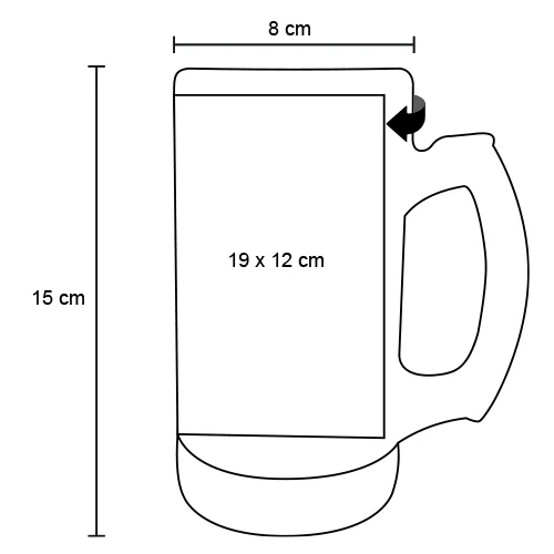 Minerva – Tarro De Vidrio Sublimable