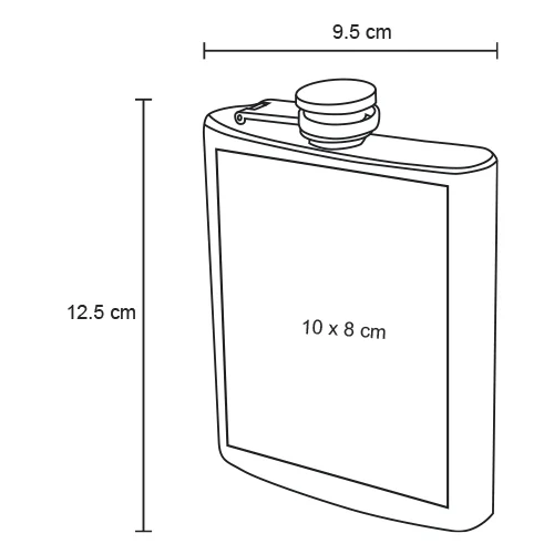 sb-13-extra Whisky – Licorera Sublimable De Acero Inoxidable