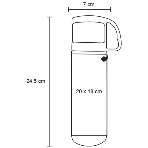 Rivera – Termo Sublimable De Acero Inoxidable