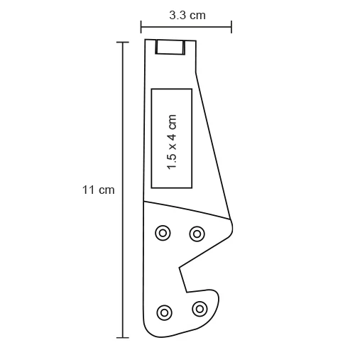 so-072-extra Hold – Soporte De Plástico Y Silicón En Los