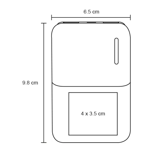 Potent – Batería Portátil De Plástico