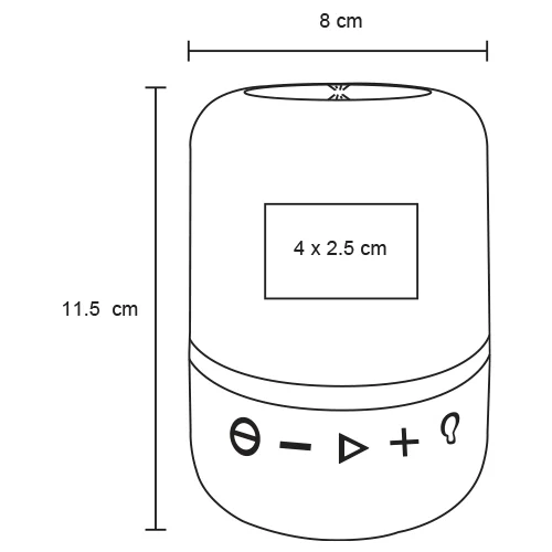 Nirvana – Bocina Bluetooth Pórtátil