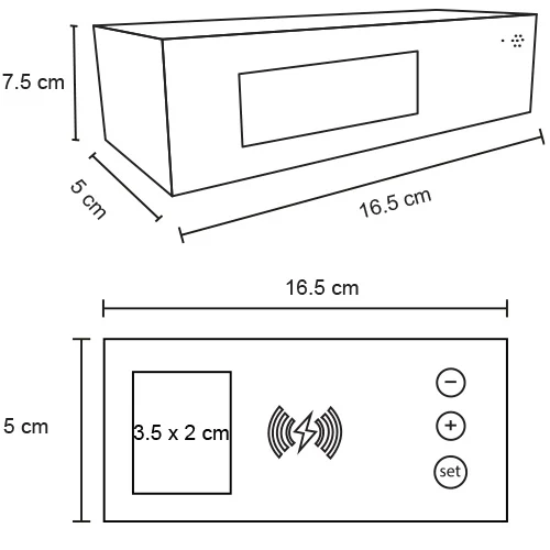 Samaya – Reloj Digital De Bambú
