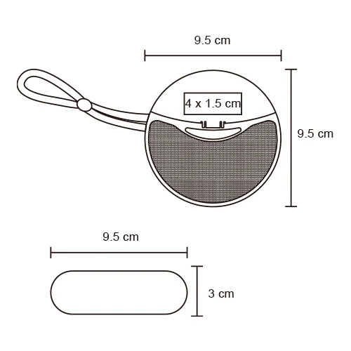 Levine – Bocina Bluetooth Portátil